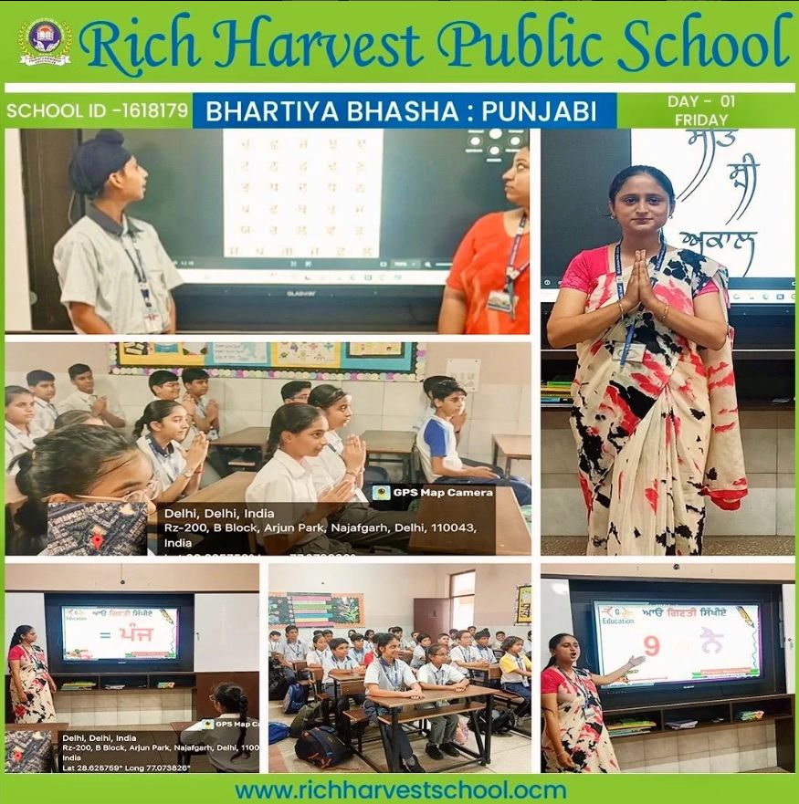 Bharatiya Bhasha Activity (Day 1 – Punjabi focus)